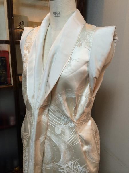 Kimono Dress White white-kimono [Crane]35
