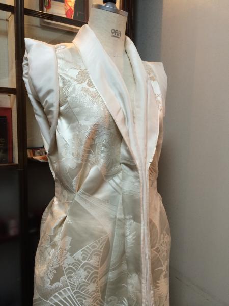 Kimono Dress White white-kimono [Crane]17