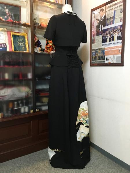 Kimono Dress Black Tomesode [Book]27