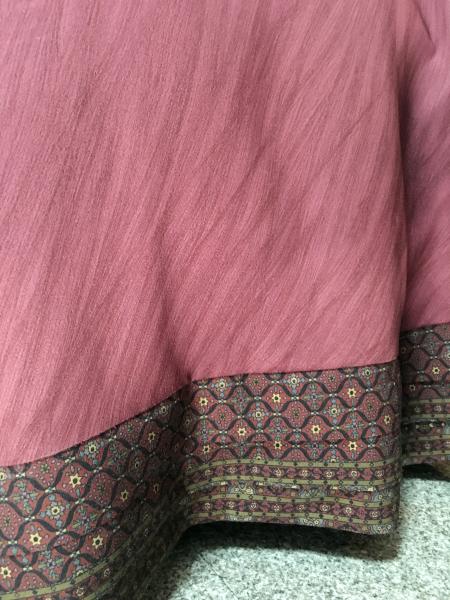 Kimono Dress Purple Komon [pattern]17