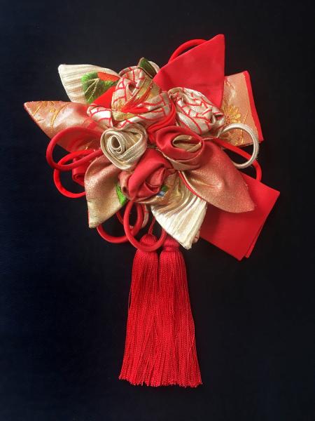 Kimono Dress Red Uchikake [Crane]26