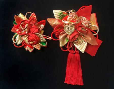Kimono Dress Red Uchikake [Crane]27