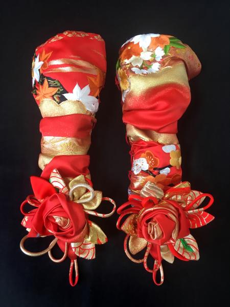Kimono Dress Red Uchikake [Crane]30