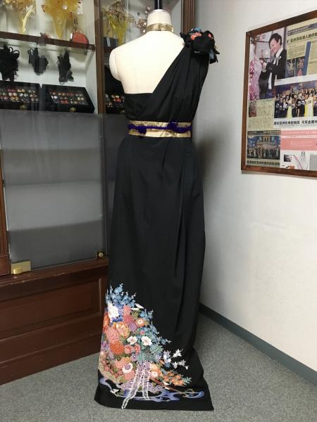 Kimono Dress Tomesode [Floral]12