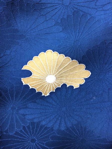 Kimono Dress Blue Komon [Floral]5