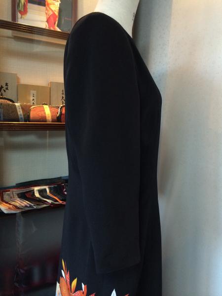 Tomesode Dress Black One piece type [Fan]11