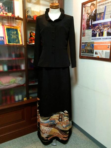 Tomesode Dress Black Two piece [Average]1