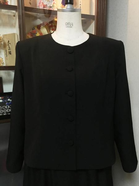 Tomesode Dress Black Two piece [Floral]20