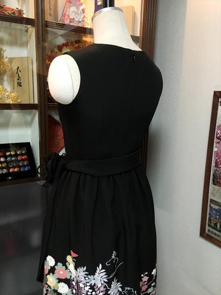 Tomesode Dress Black One piece type [Floral]8