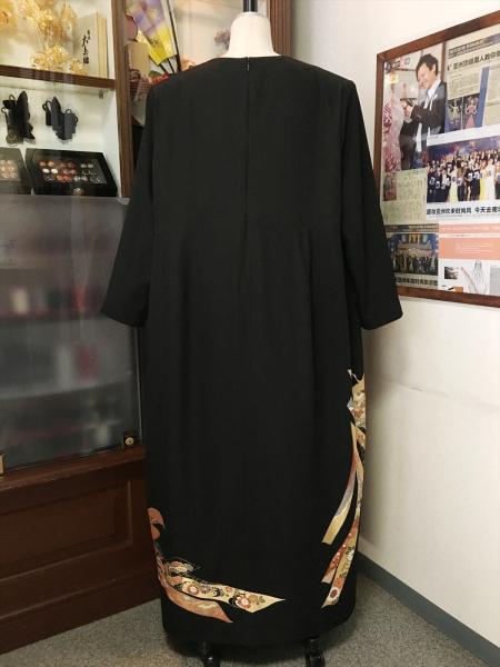 Tomesode Dress Black One piece type [Floral]11