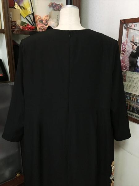 Tomesode Dress Black One piece type [Floral]12