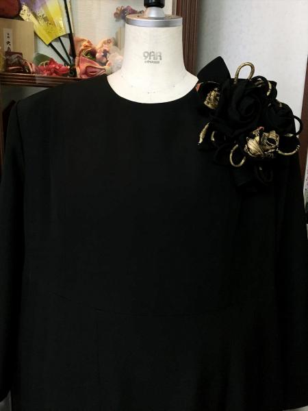 Tomesode Dress Black One piece type [Floral]2