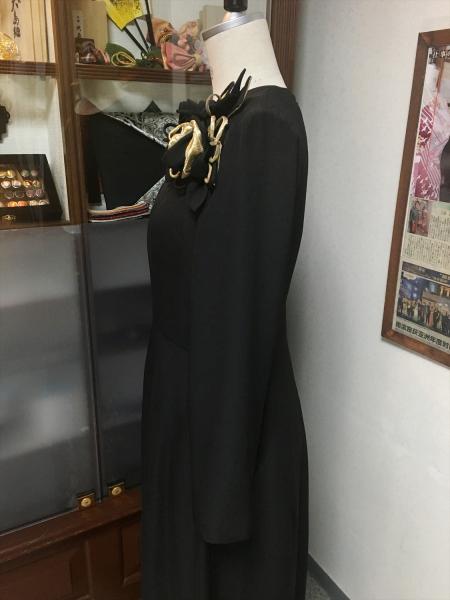 Tomesode Dress Black One piece type [Bird]18