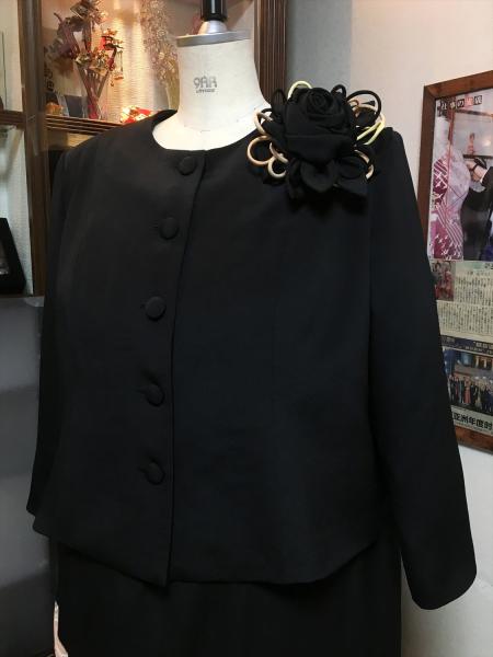 Tomesode Dress Black Two piece [Crane]6