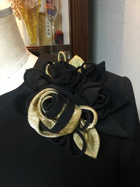 Tomesode Dress Black [Floral]28