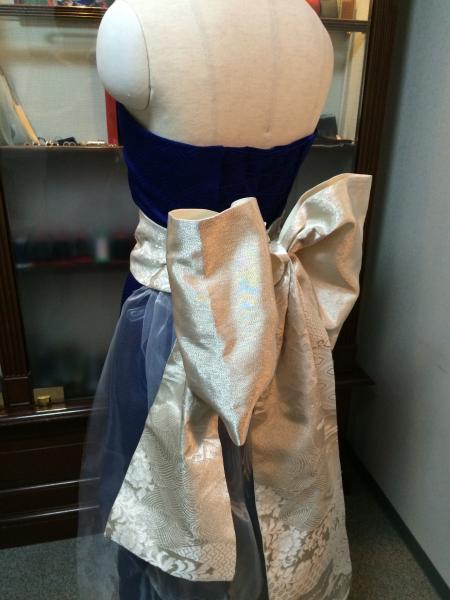 Kimono Dress Blue Tsukesage [Fan]11