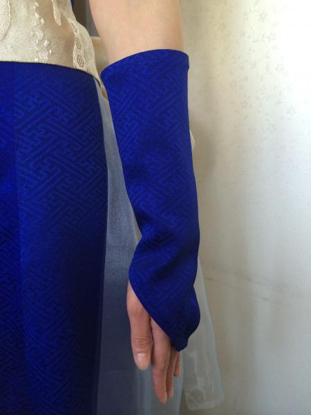 Kimono Dress Blue Tsukesage [Fan]33