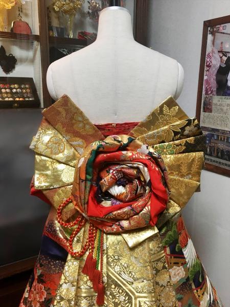 Kimono Dress Uchikake [Crane]19