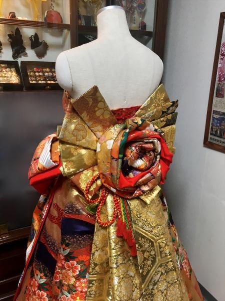 Kimono Dress Uchikake [Crane]21
