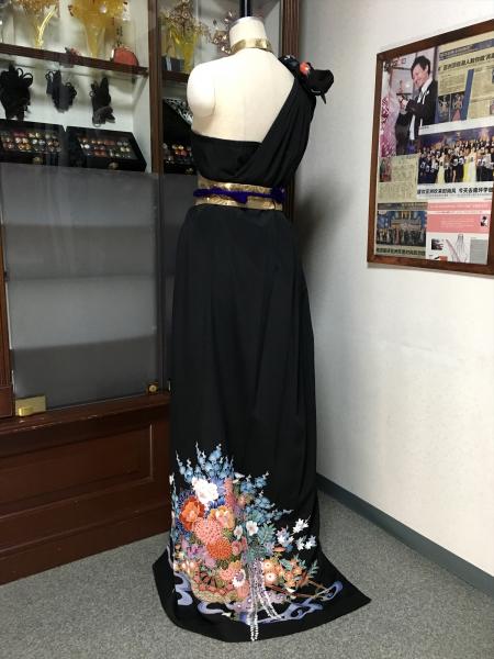 Kimono Dress Tomesode [Floral]11