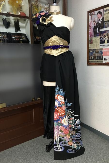 Kimono Dress Tomesode [Floral]2