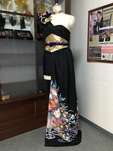 Kimono Dress Tomesode [Floral]7
