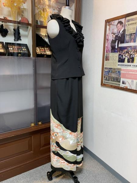 Japanese Kimono Dress Tomesode [Treasure ship]15