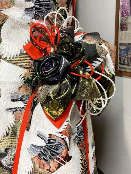 Japanese Kimono Dress Uchikake [Crane]3
