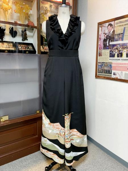 Japanese Kimono Dress Tomesode [Treasure ship]10