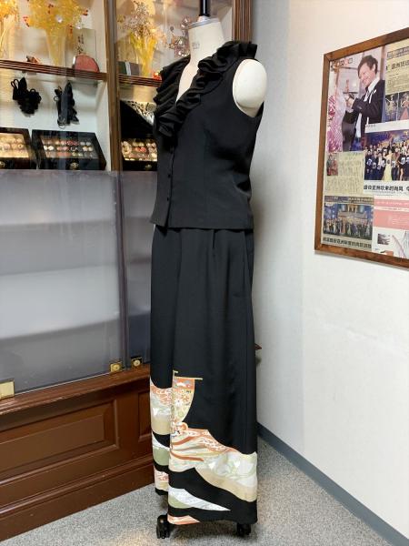 Japanese Kimono Dress Tomesode [Treasure ship]4