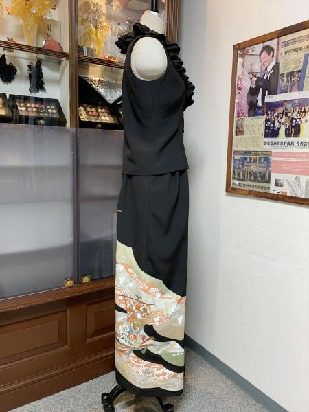 Japanese Kimono Dress Tomesode [Treasure ship]9