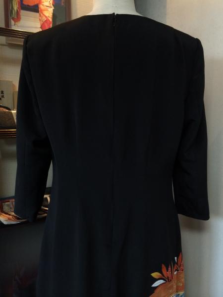 Tomesode Dress Black One piece type [Fan]17