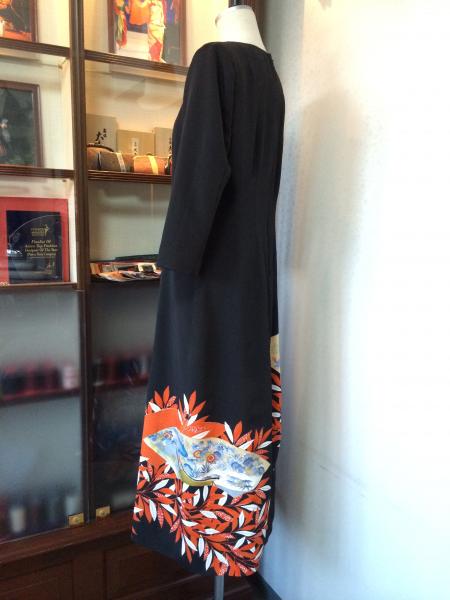 Tomesode Dress Black One piece type [Fan]22