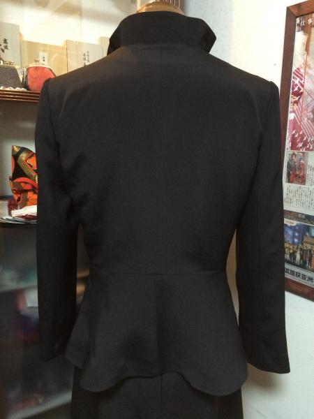 留袖ドレス 黒 2ピースタイプ [風景]13