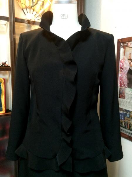 Tomesode Dress Black [Crane,Floarl]22
