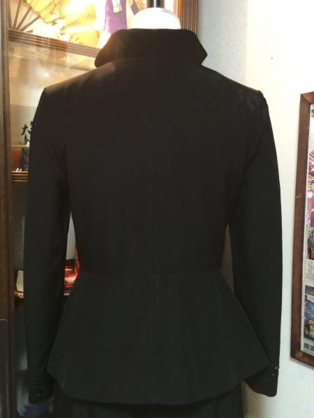 留袖ドレス 黒 2ピースタイプ [風景]11