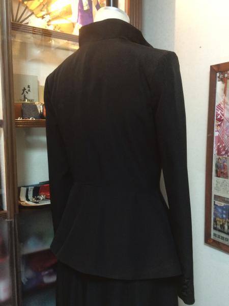 留袖ドレス 黒 2ピースタイプ [風景]14