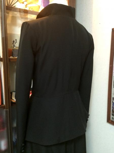 留袖ドレス 黒 2ピースタイプ [風景]9
