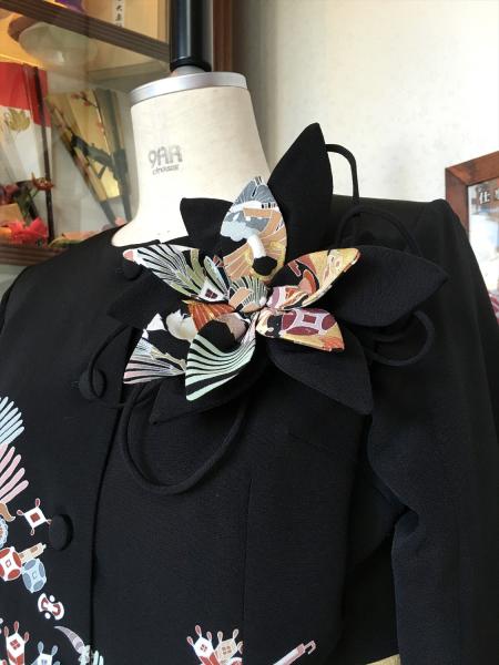 Tomesode Dress Black Two piece [Fan]19