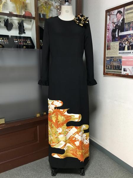Tomesode Dress One piece [Phoenix Floral]13