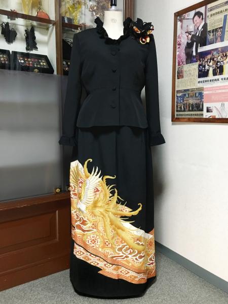Japanese Tomesode Dress Two piece [Phoenix]24
