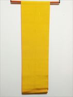 No.09035Belt Yellow [Plain] Cotton<br>Used Obi