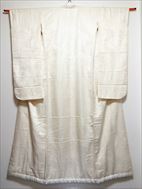 No.03001Pure white kimono White [Spiral] Silk